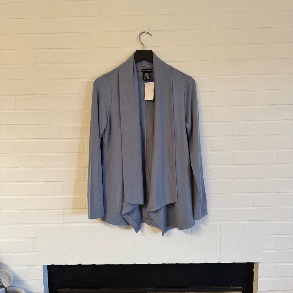 NWT Max & Mia Light Blue/Gray Cardigan